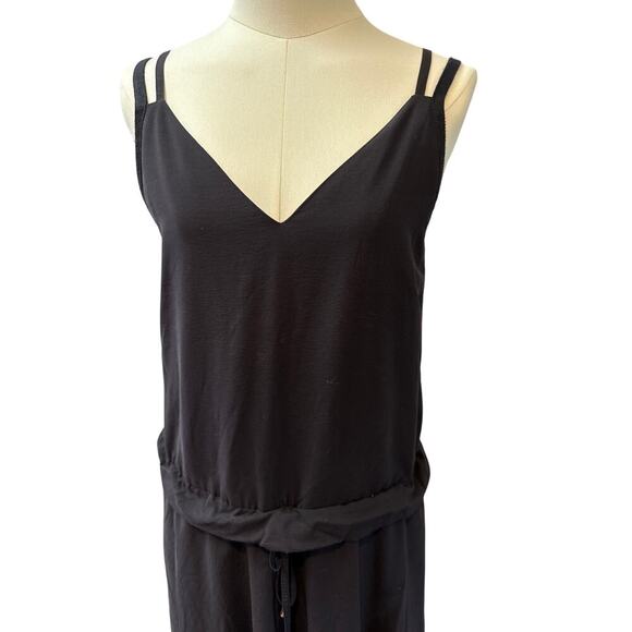 I Prefer Womens Double Strap Black Maxi Dress - Size S - Picture 2 of 4